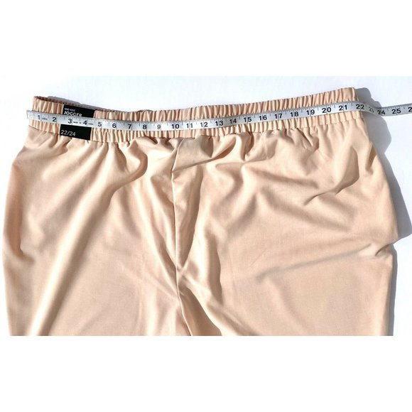 Lane Bryant Women 22/24 Peach Drawstring Waist Tai - Picture 7 of 9